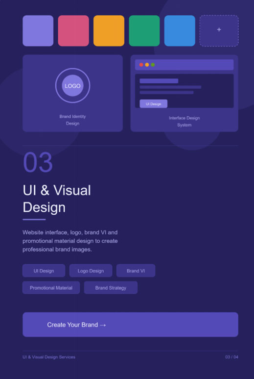 UI & Visual Design